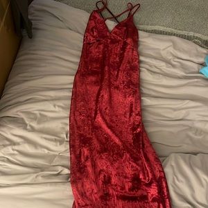 Windsor velvet dress